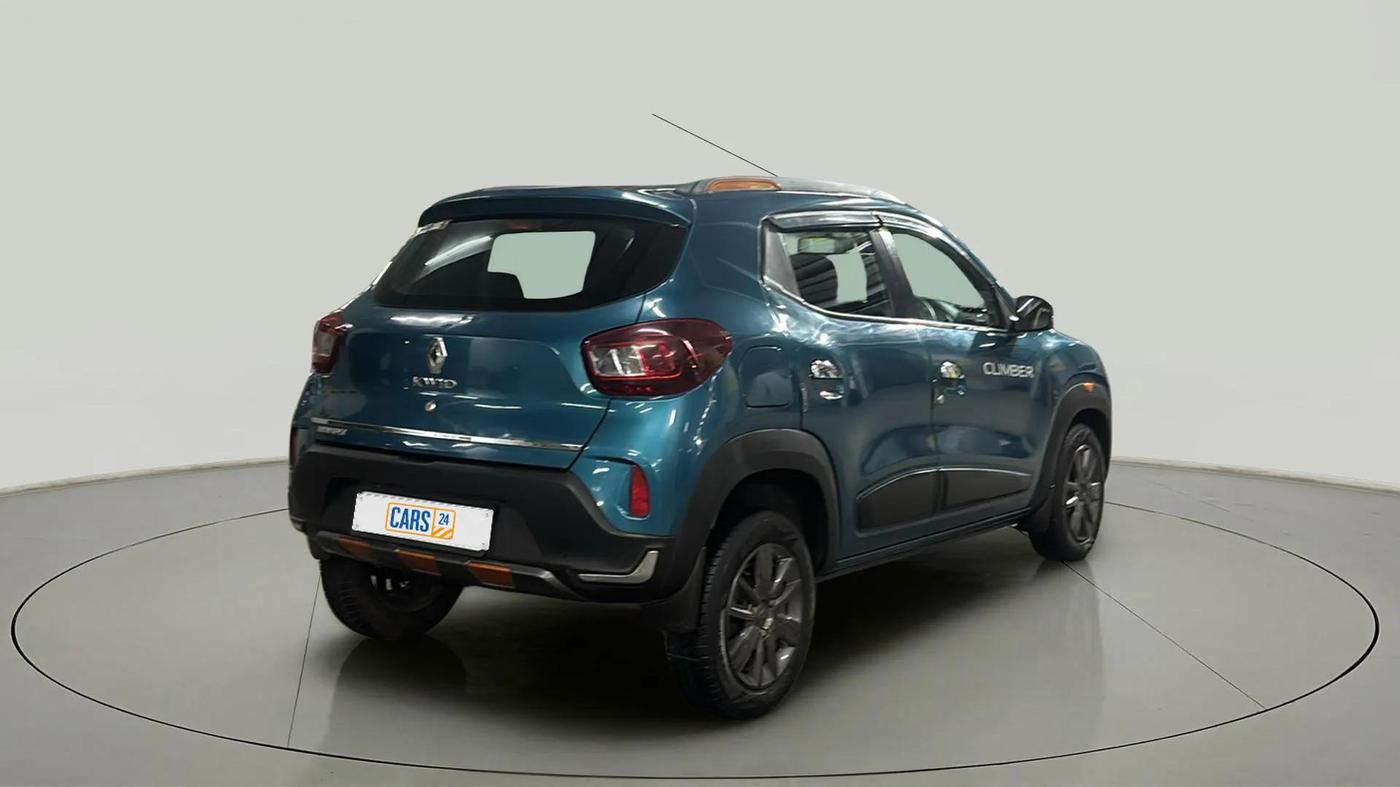 2021 Renault Kwid CLIMBER 1.0 (O), Petrol, Manual, 19,442 km, Right Back Diagonal