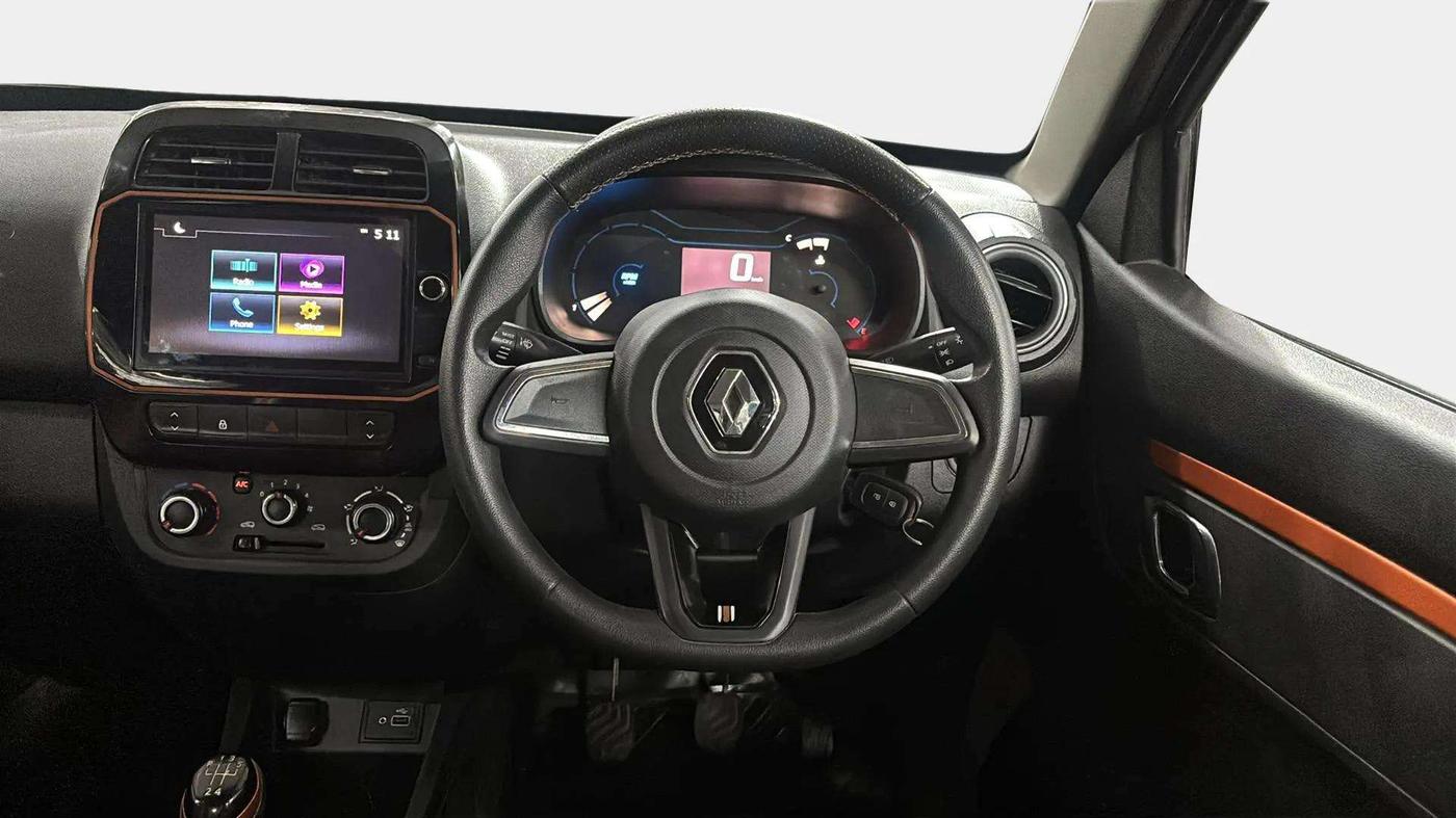2021 Renault Kwid CLIMBER 1.0 (O), Petrol, Manual, 19,442 km, Steering Wheel Close Up