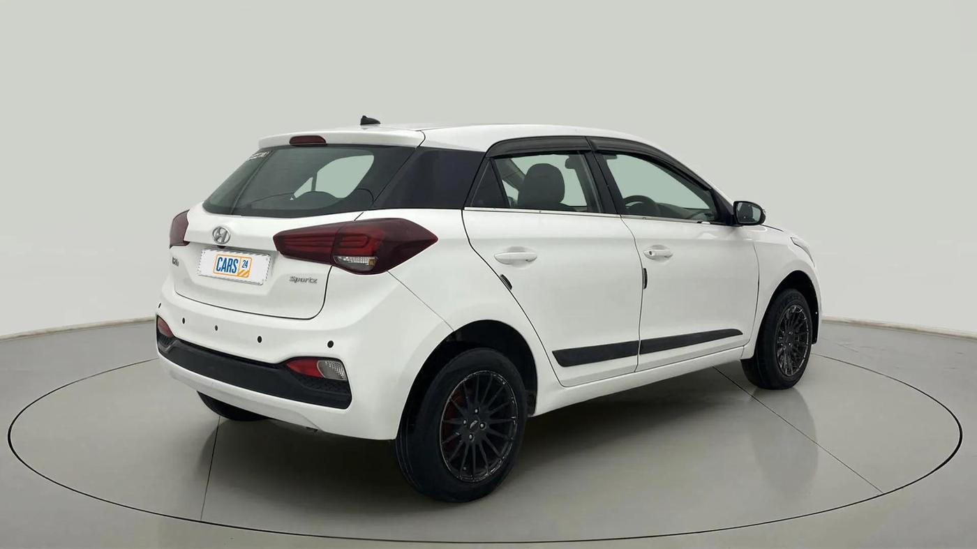 2020 Hyundai Elite i20 SPORTZ PLUS 1.2, Petrol, Manual, 52,239 km, Right Back Diagonal