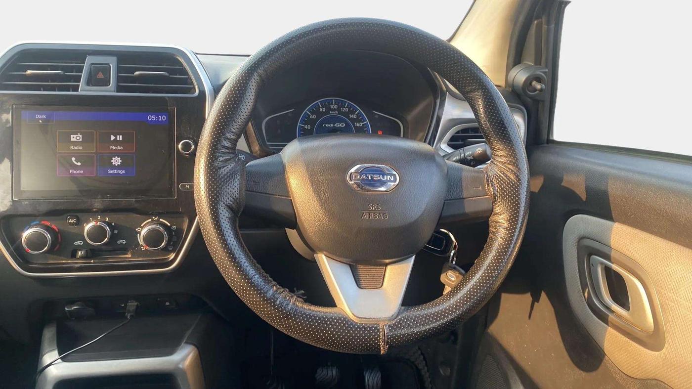 2020 Datsun Redi Go T(O), Petrol, Manual, 84,521 km, Steering Wheel Close Up
