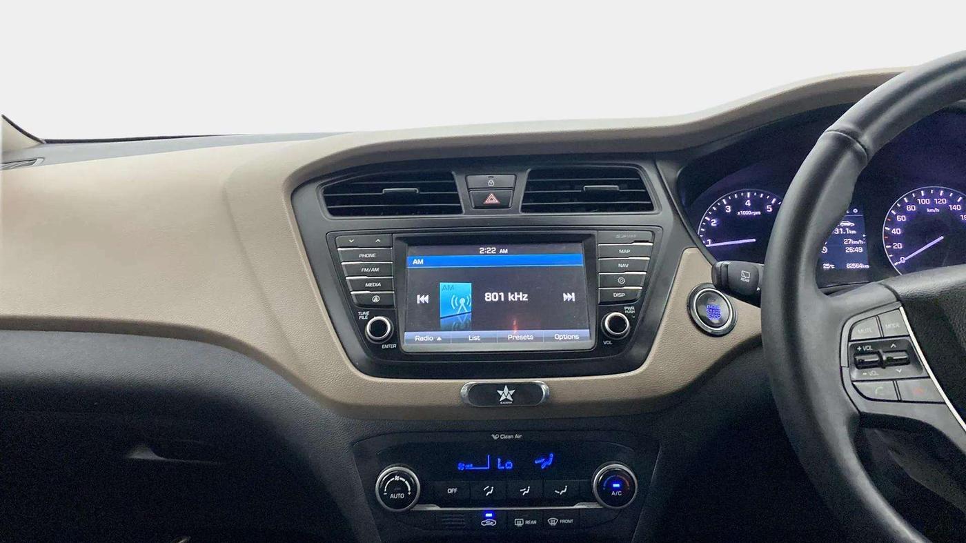 2016 Hyundai Elite i20 ASTA 1.2 (O), Petrol, Manual, 82,629 km, Air Conditioner