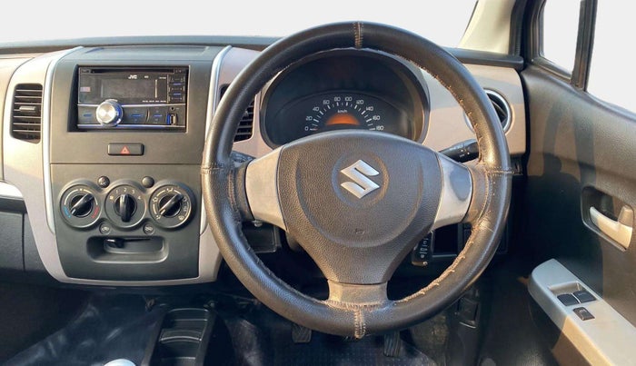 2013 Maruti Wagon R 1.0 LXI, Petrol, Manual, 45,607 km, Steering Wheel Close Up