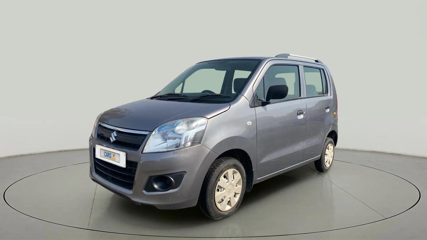 2013 Maruti Wagon R 1.0 LXI, Petrol, Manual, 45,719 km, Left Front Diagonal
