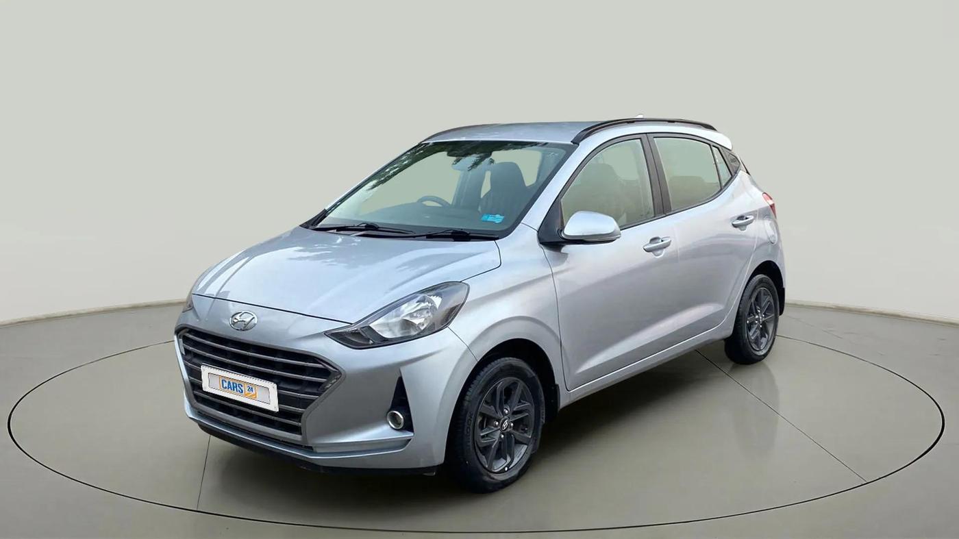 2020 Hyundai GRAND I10 NIOS SPORTZ 1.2 KAPPA VTVT, Petrol, Manual, 33,145 km, Left Front Diagonal