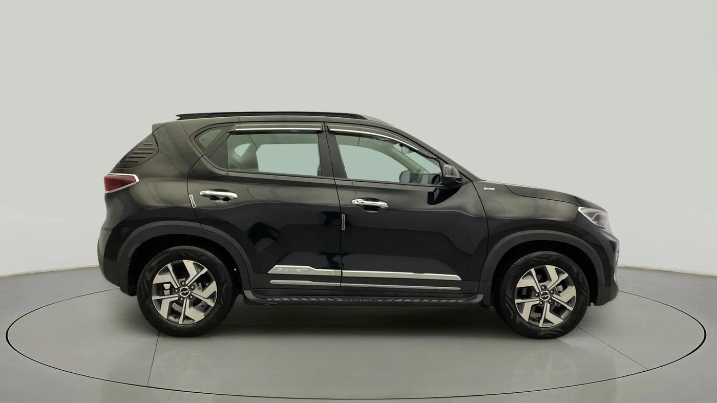 2022 KIA SONET HTX 1.0 IMT, Petrol, Manual, 10,368 km, Right Side View