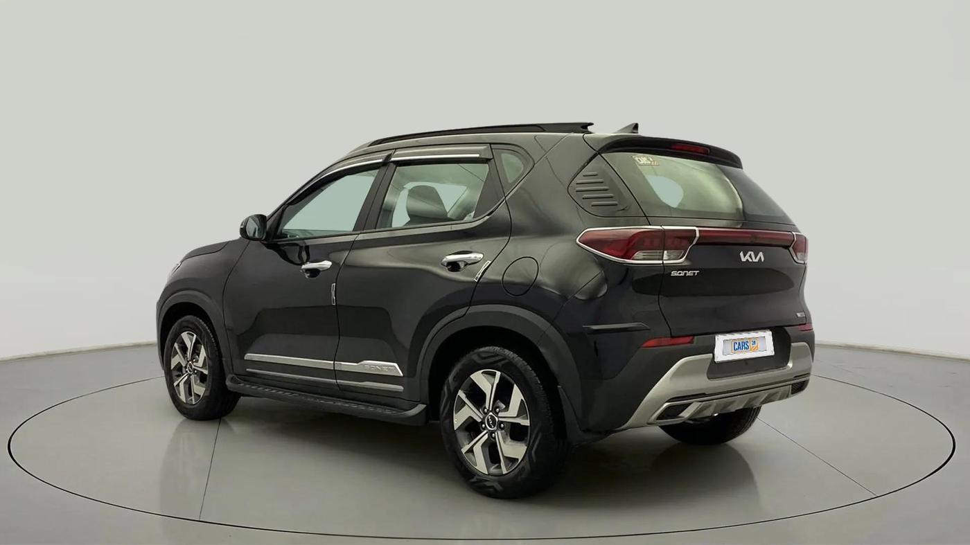2022 KIA SONET HTX 1.0 IMT, Petrol, Manual, 10,368 km, Left Back Diagonal