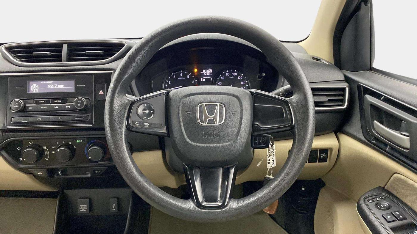 2018 Honda Amaze 1.2L I-VTEC S, Petrol, Manual, 73,947 km, Steering Wheel Close Up