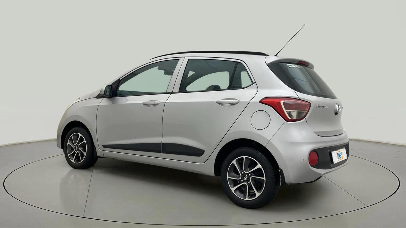 2018 Hyundai Grand i10 SPORTZ AT 1.2 KAPPA VTVT, Petrol, Automatic, 34,854 km, Left Back Diagonal