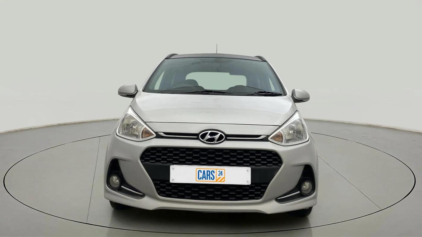 2018 Hyundai Grand i10 SPORTZ AT 1.2 KAPPA VTVT, Petrol, Automatic, 34,854 km, Front
