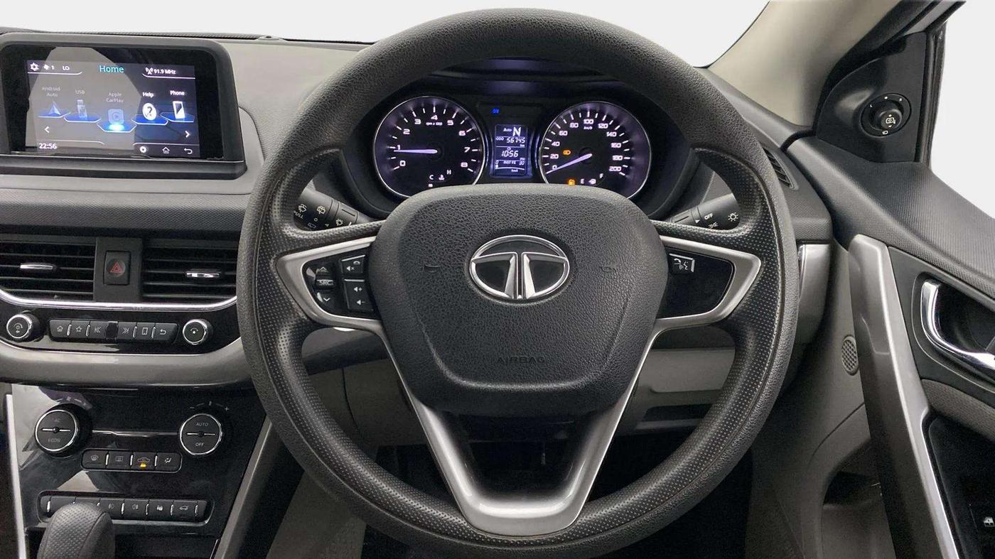 2018 Tata NEXON XZA PLUS DIESEL, Diesel, Automatic, 56,741 km, Steering Wheel Close Up