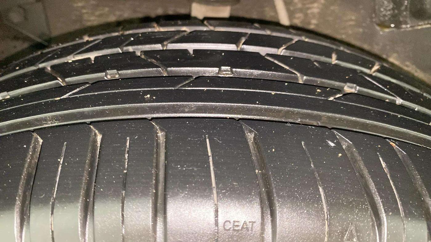 2018 Tata NEXON XZA PLUS DIESEL, Diesel, Automatic, 56,741 km, Right Rear Tyre Tread