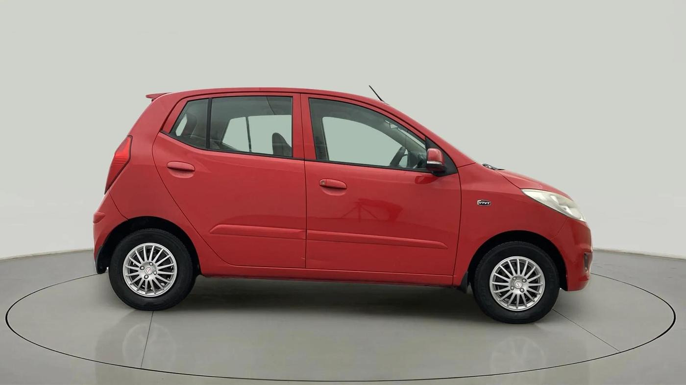 2013 Hyundai i10 SPORTZ 1.2 AT, Petrol, Automatic, 80,498 km, Right Side View