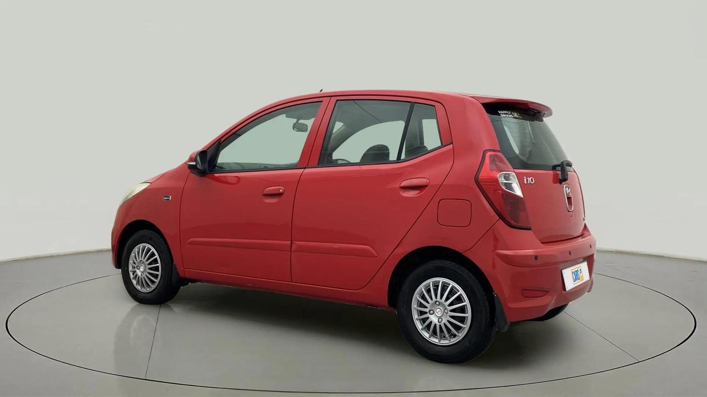 2013 Hyundai i10 SPORTZ 1.2 AT, Petrol, Automatic, 80,498 km, Left Back Diagonal