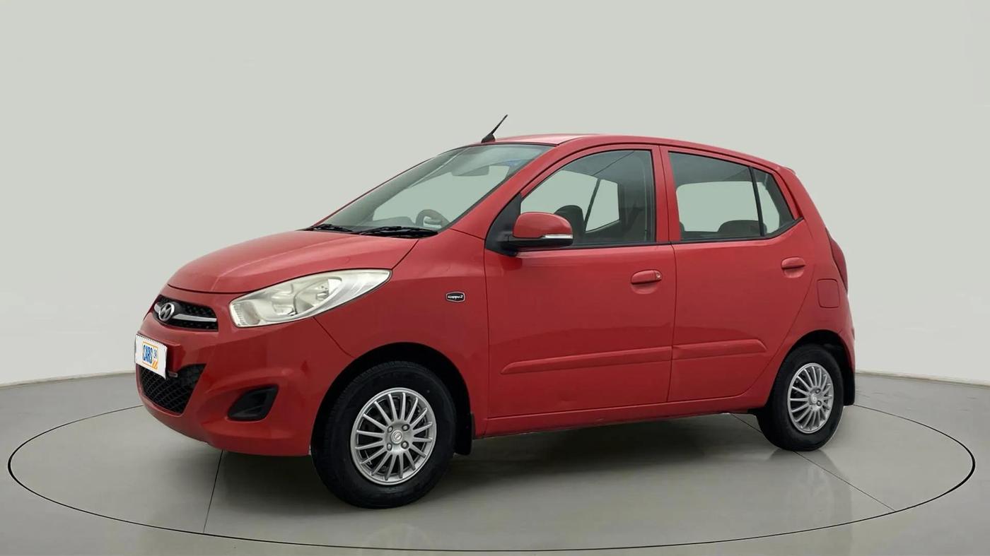 2013 Hyundai i10 SPORTZ 1.2 AT, Petrol, Automatic, 80,498 km, Left Front Diagonal