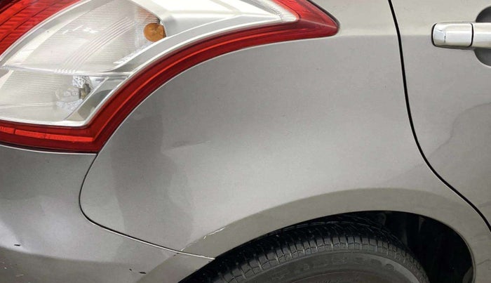 2017 Maruti Swift LXI (O), CNG, Manual, 46,745 km, Right quarter panel - Slightly dented