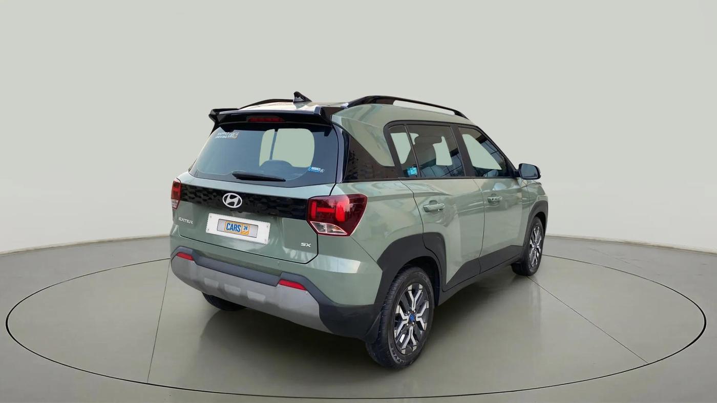 2023 Hyundai EXTER SX (O) CONNECT, Petrol, Manual, 19,873 km, Right Back Diagonal