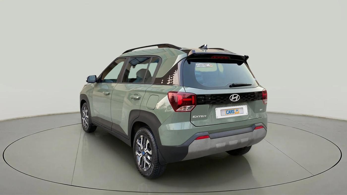 2023 Hyundai EXTER SX (O) CONNECT, Petrol, Manual, 19,873 km, Left Back Diagonal