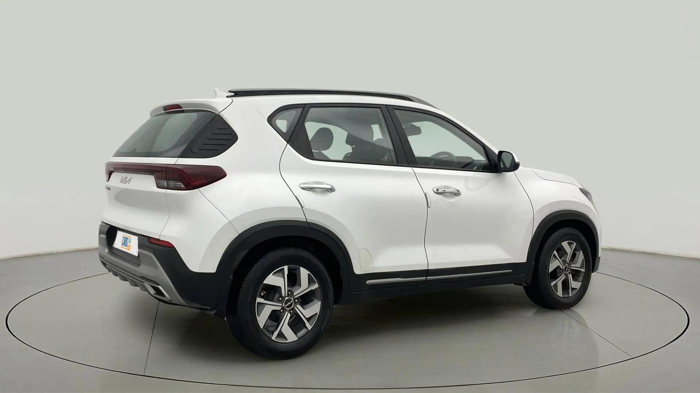 2021 KIA SONET HTX 1.5, Diesel, Manual, 93,396 km, Right Back Diagonal