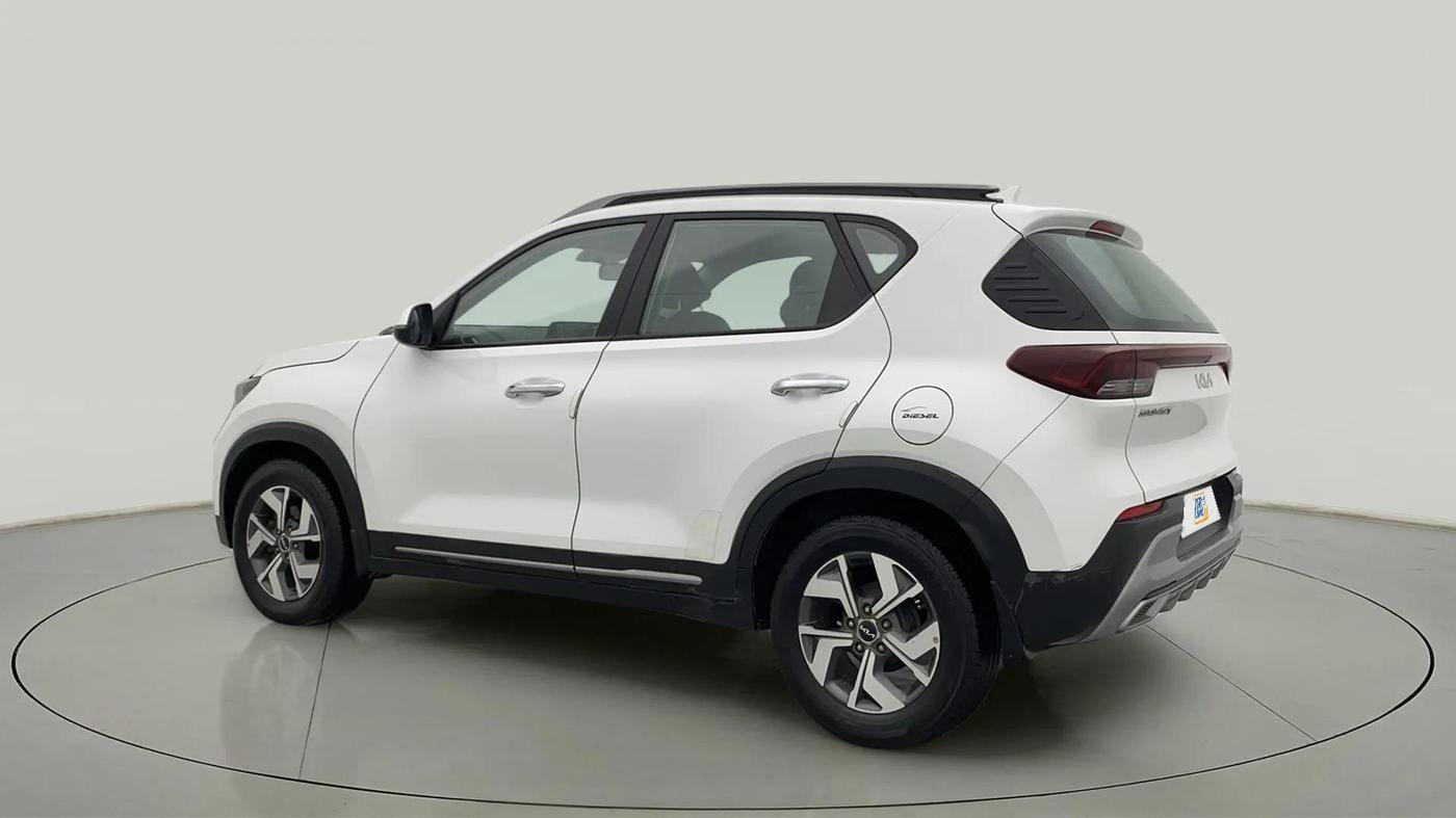 2021 KIA SONET HTX 1.5, Diesel, Manual, 93,396 km, Left Back Diagonal