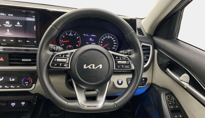 2023 KIA SELTOS  HTX 1.5 PETROL MT, Petrol, Manual, 30,973 km, Steering Wheel Close Up