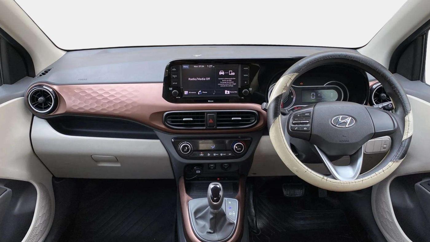 2021 Hyundai AURA SX PLUS 1.2 AMT, Petrol, Automatic, 20,928 km, Dashboard
