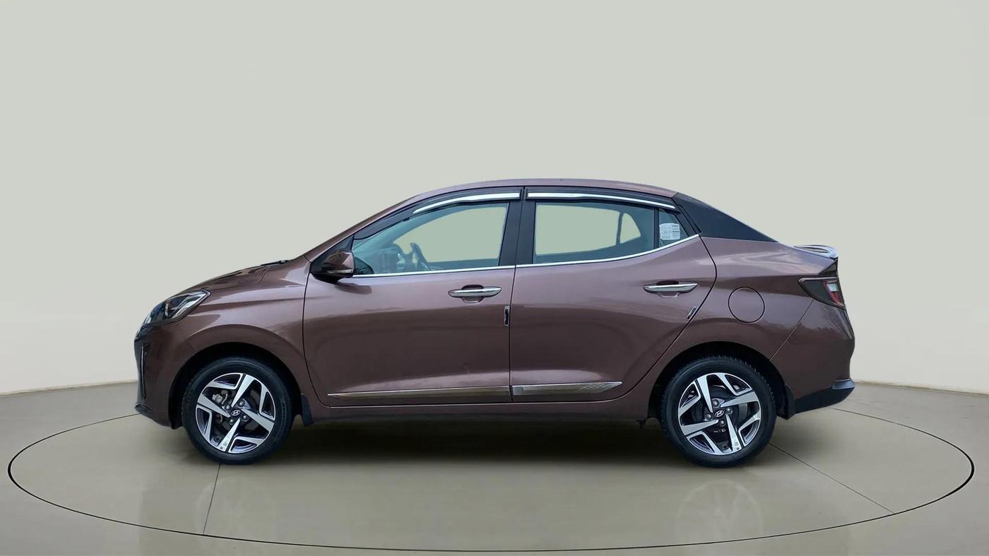 2021 Hyundai AURA SX PLUS 1.2 AMT, Petrol, Automatic, 20,928 km, Left Side