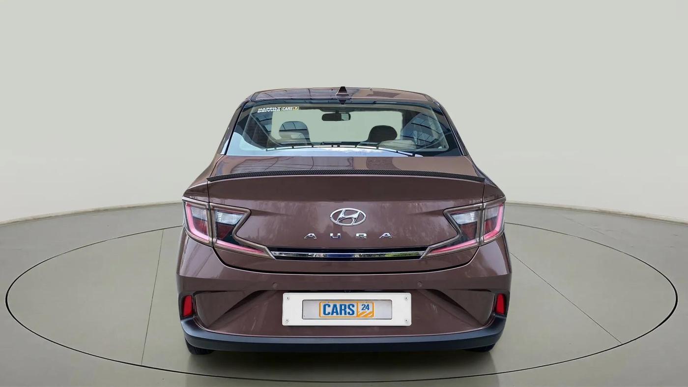 2021 Hyundai AURA SX PLUS 1.2 AMT, Petrol, Automatic, 20,928 km, Back/Rear