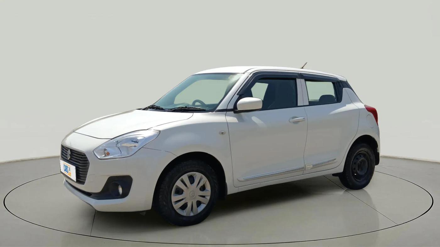 2021 Maruti Swift LXI, CNG, Manual, 38,923 km, Left Front Diagonal