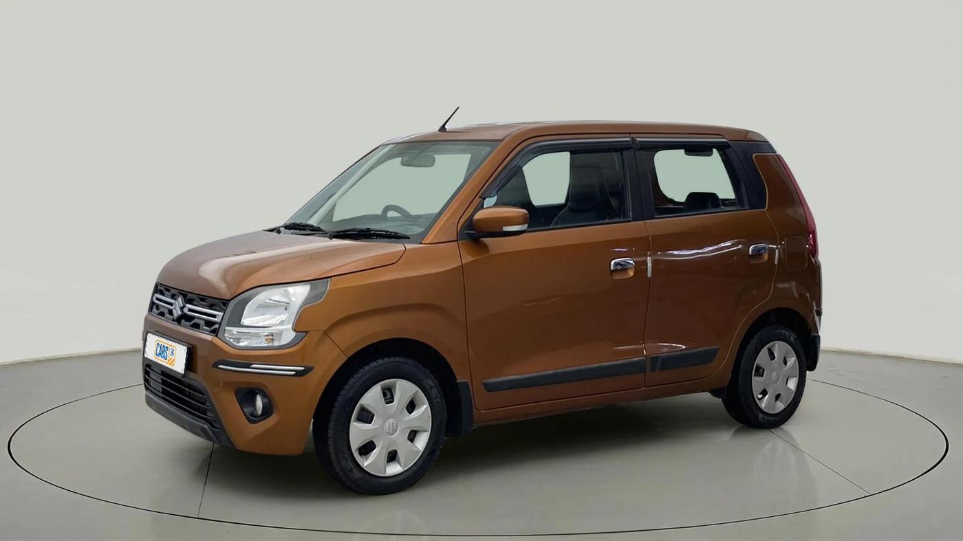 2019 Maruti New Wagon-R ZXI 1.2 AMT, Petrol, Automatic, 74,385 km, Left Front Diagonal