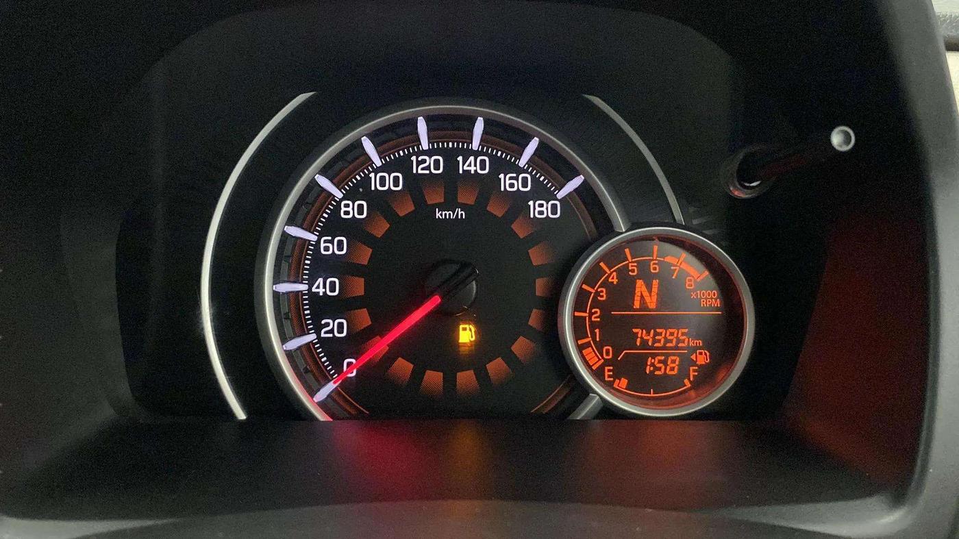 2019 Maruti New Wagon-R ZXI 1.2 AMT, Petrol, Automatic, 74,385 km, Odometer Image