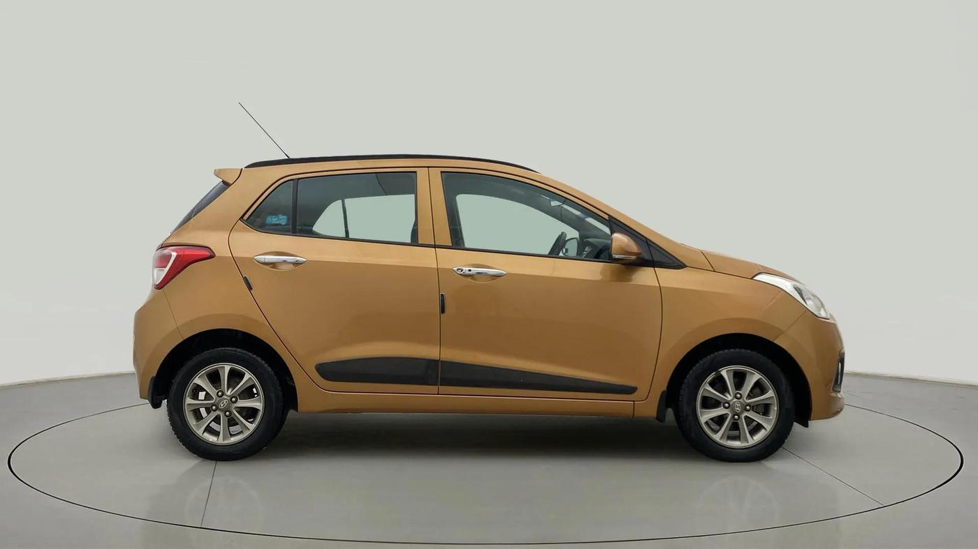 2015 Hyundai Grand i10 ASTA (O) 1.2 KAPPA VTVT, Petrol, Manual, 46,415 km, Right Side View