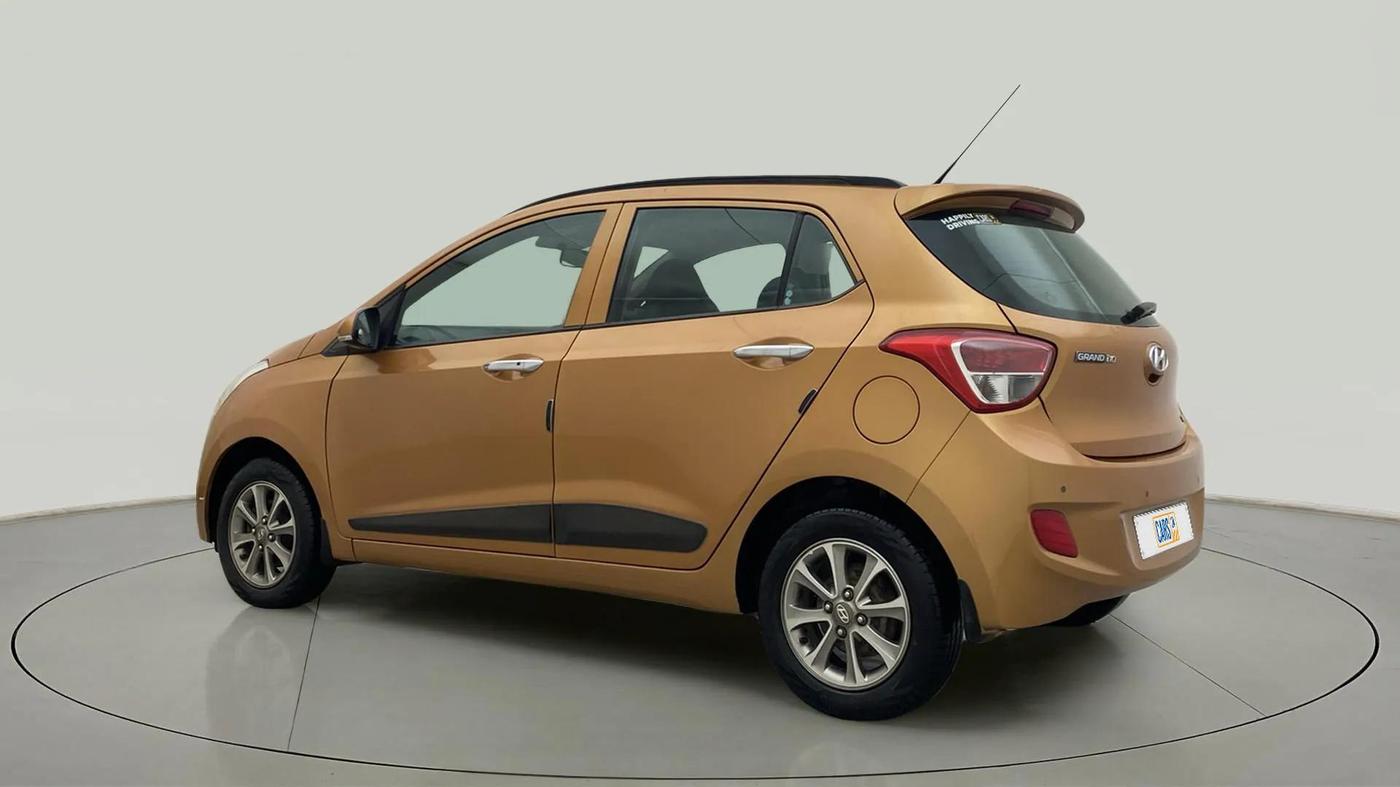 2015 Hyundai Grand i10 ASTA (O) 1.2 KAPPA VTVT, Petrol, Manual, 46,415 km, Left Back Diagonal
