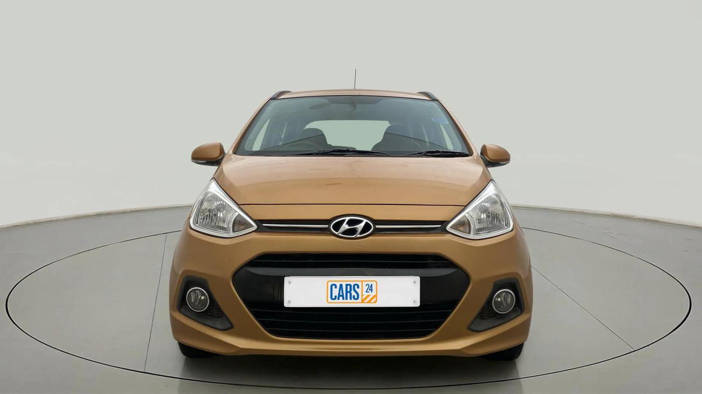 2015 Hyundai Grand i10 ASTA (O) 1.2 KAPPA VTVT, Petrol, Manual, 46,415 km, Front
