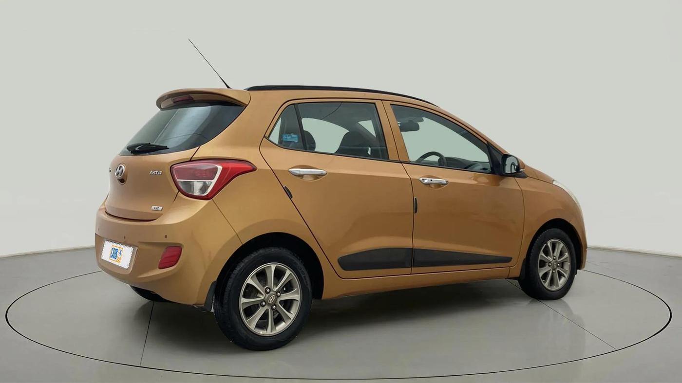 2015 Hyundai Grand i10 ASTA (O) 1.2 KAPPA VTVT, Petrol, Manual, 46,415 km, Right Back Diagonal