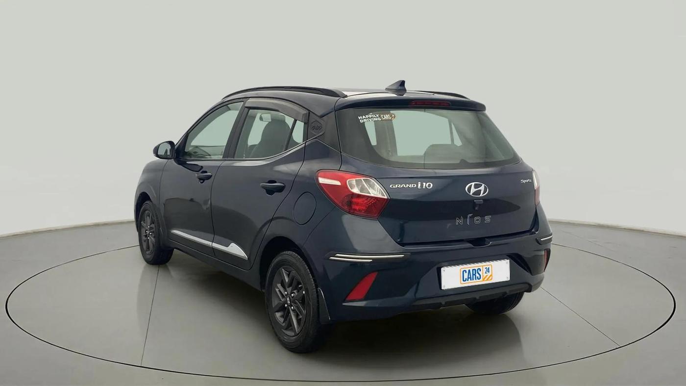 2020 Hyundai GRAND I10 NIOS SPORTZ 1.2 KAPPA VTVT, Petrol, Manual, 70,814 km, Left Back Diagonal