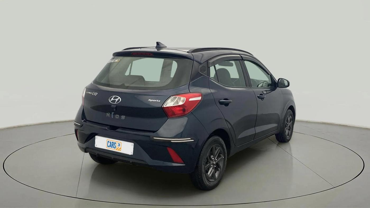 2020 Hyundai GRAND I10 NIOS SPORTZ 1.2 KAPPA VTVT, Petrol, Manual, 70,814 km, Right Back Diagonal