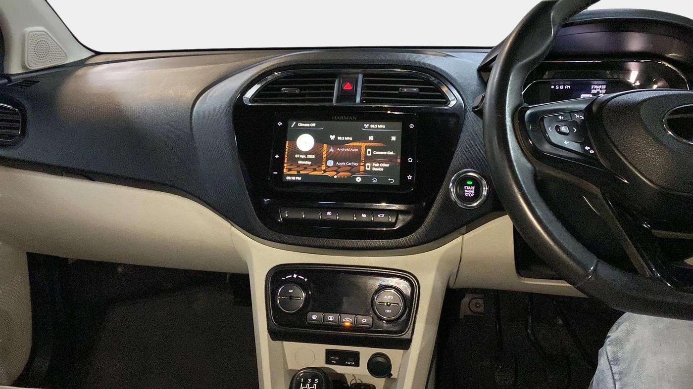 2024 Tata TIGOR XZ PLUS PETROL, Petrol, Manual, 10,499 km, Air Conditioner