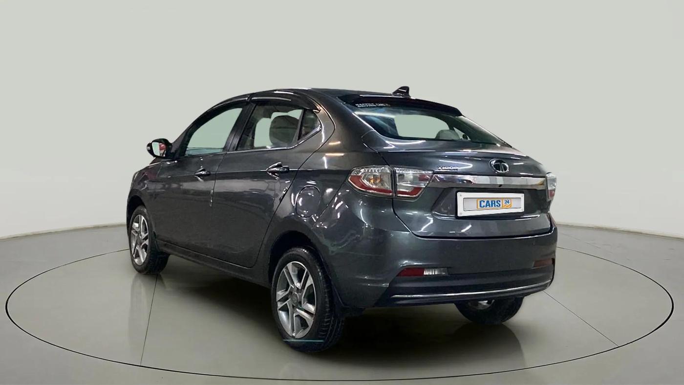 2024 Tata TIGOR XZ PLUS PETROL, Petrol, Manual, 10,499 km, Left Back Diagonal