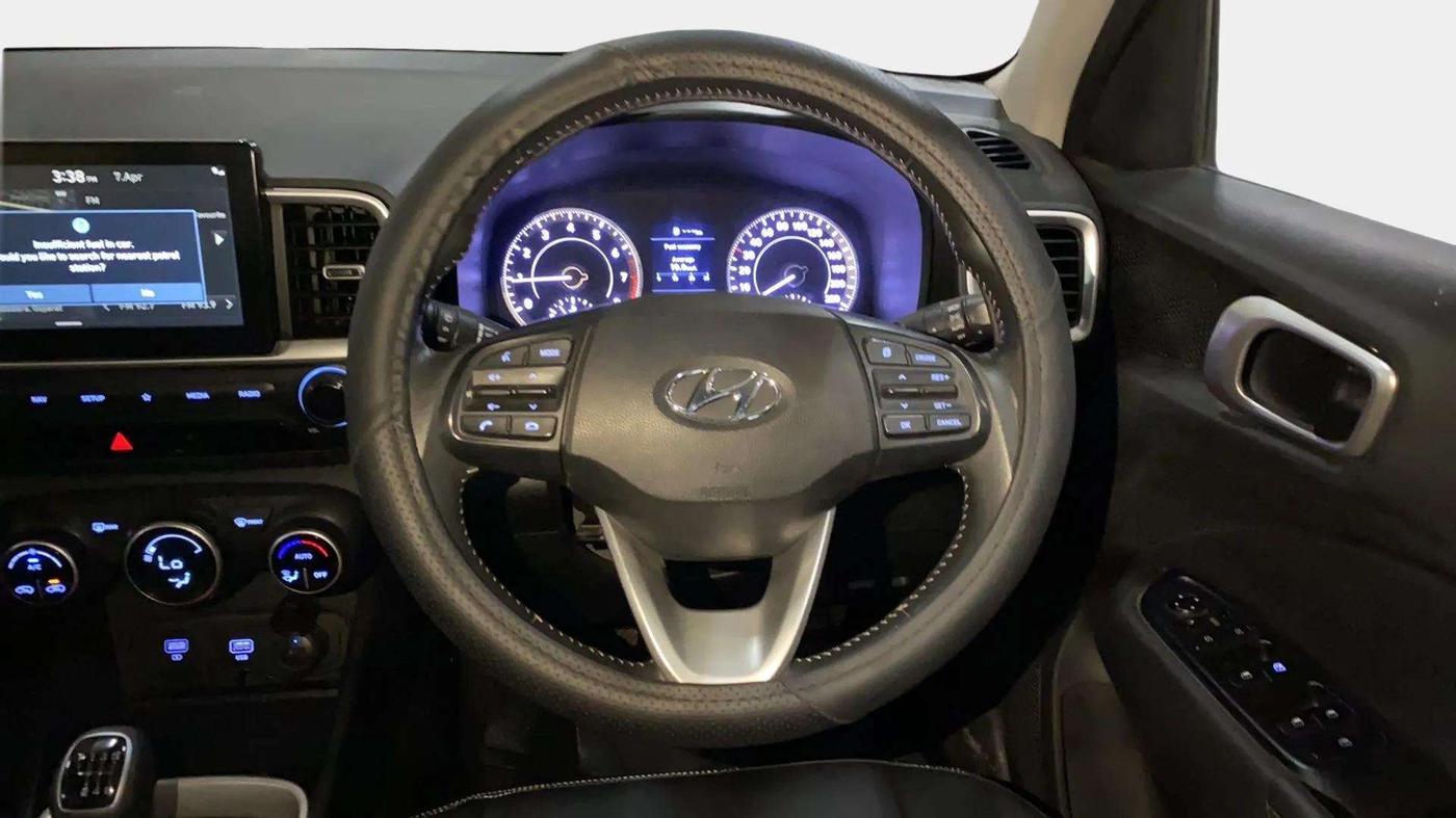 2019 Hyundai VENUE SX 1.0 (O) TURBO, Petrol, Manual, 68,533 km, Steering Wheel Close Up