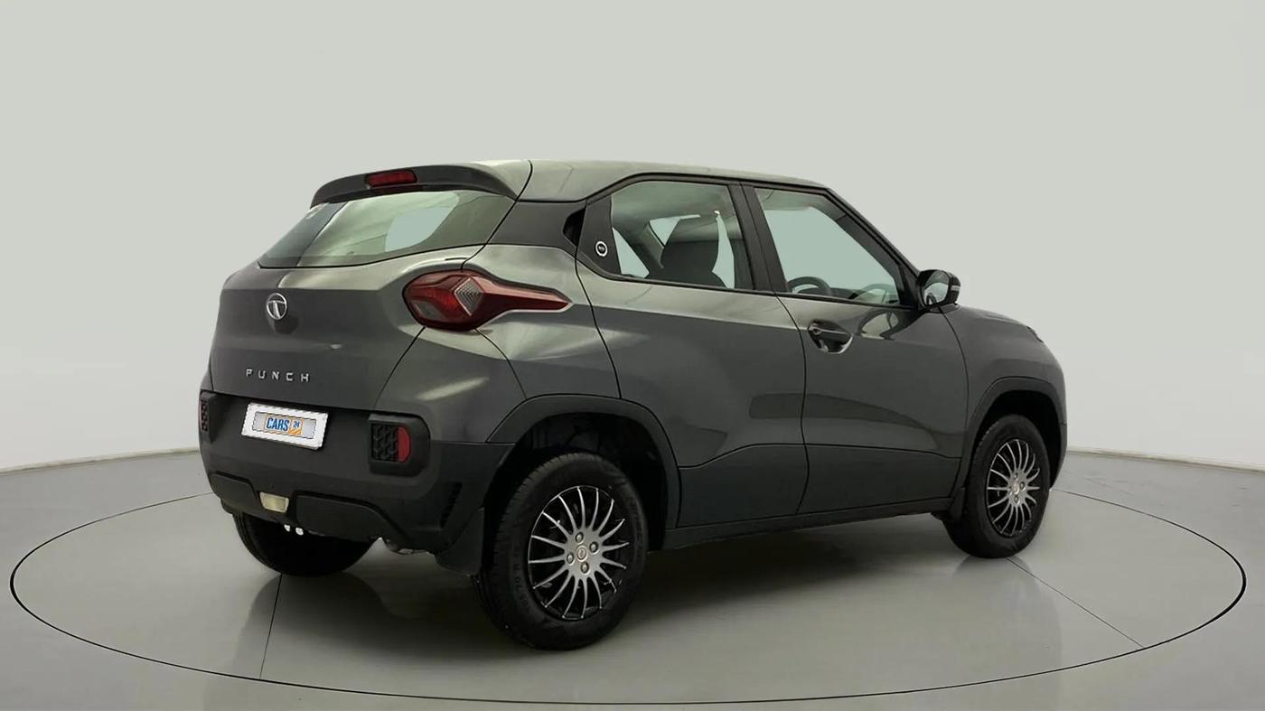 2023 Tata PUNCH PURE MT, Petrol, Manual, 5,529 km, Right Back Diagonal