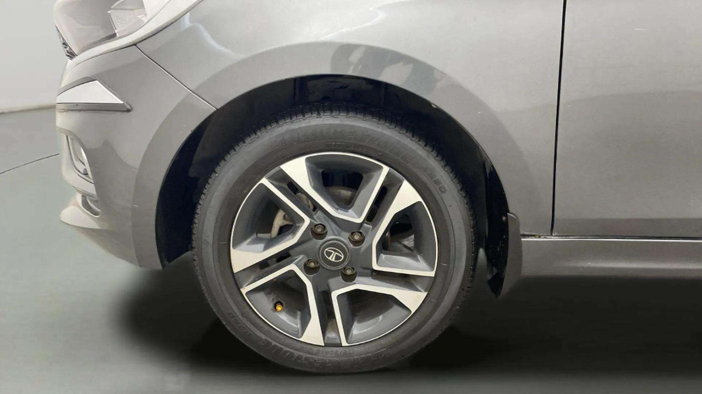 2021 Tata Tiago XZA PLUS PETROL, Petrol, Automatic, 23,357 km, Left Front Wheel
