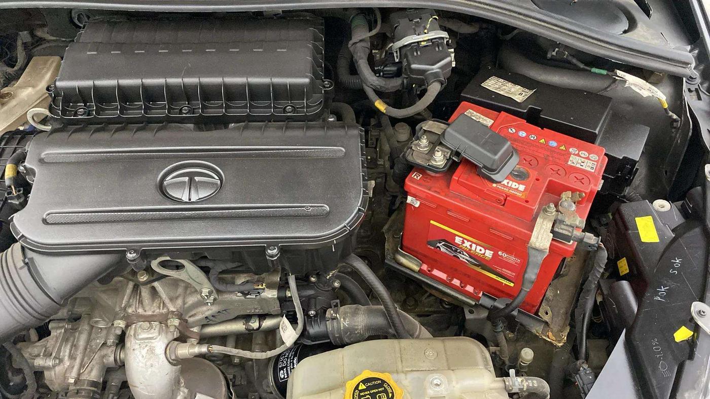 2021 Tata Tiago XZA PLUS PETROL, Petrol, Automatic, 23,357 km, Engine View - Left