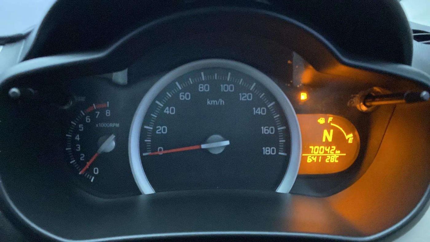 2016 Maruti Celerio VXI AMT, Petrol, Automatic, 70,160 km, Odometer Image