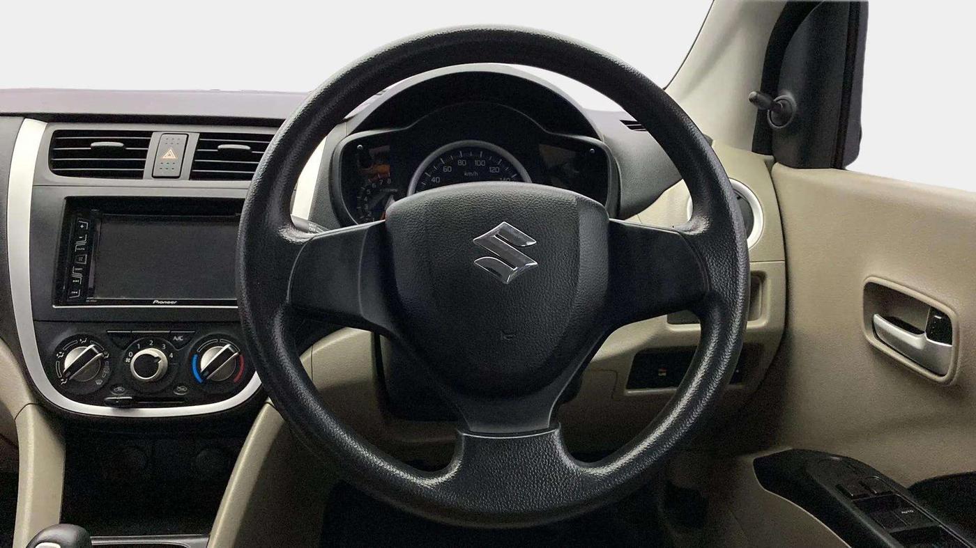 2016 Maruti Celerio VXI AMT, Petrol, Automatic, 70,160 km, Steering Wheel Close Up