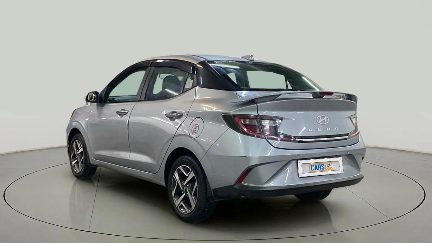 2023 Hyundai AURA SX 1.2 (O), Petrol, Manual, 46,003 km, Left Back Diagonal