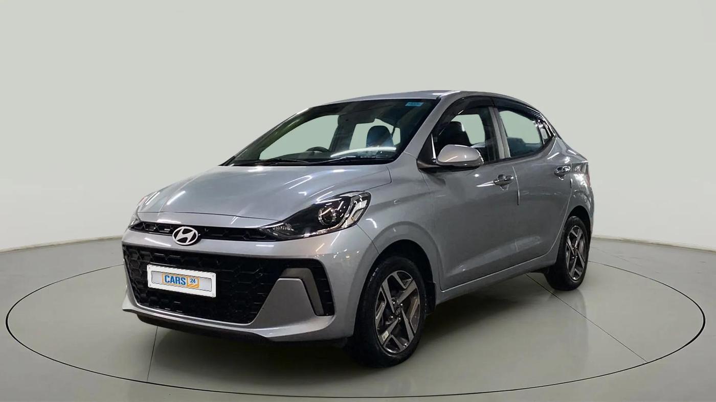 2023 Hyundai AURA SX 1.2 (O), Petrol, Manual, 46,003 km, Left Front Diagonal
