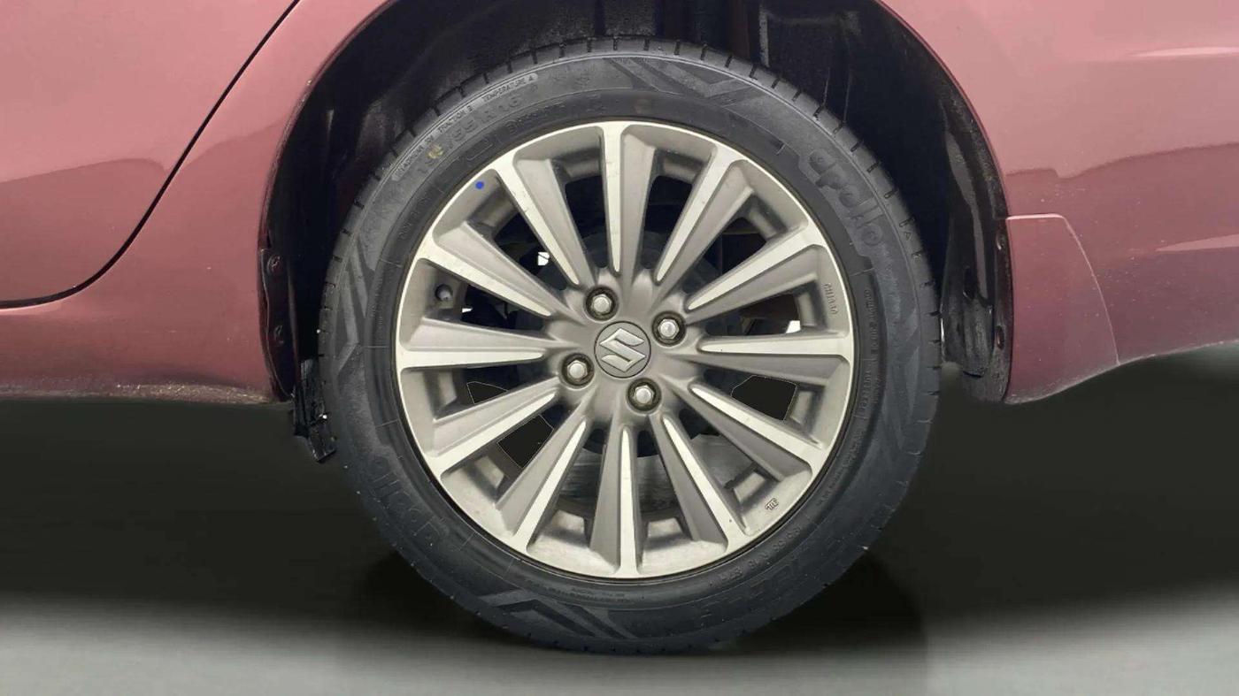 2019 Maruti Ciaz ALPHA 1.5 SHVS PETROL, Petrol, Manual, 58,795 km, Left Rear Wheel