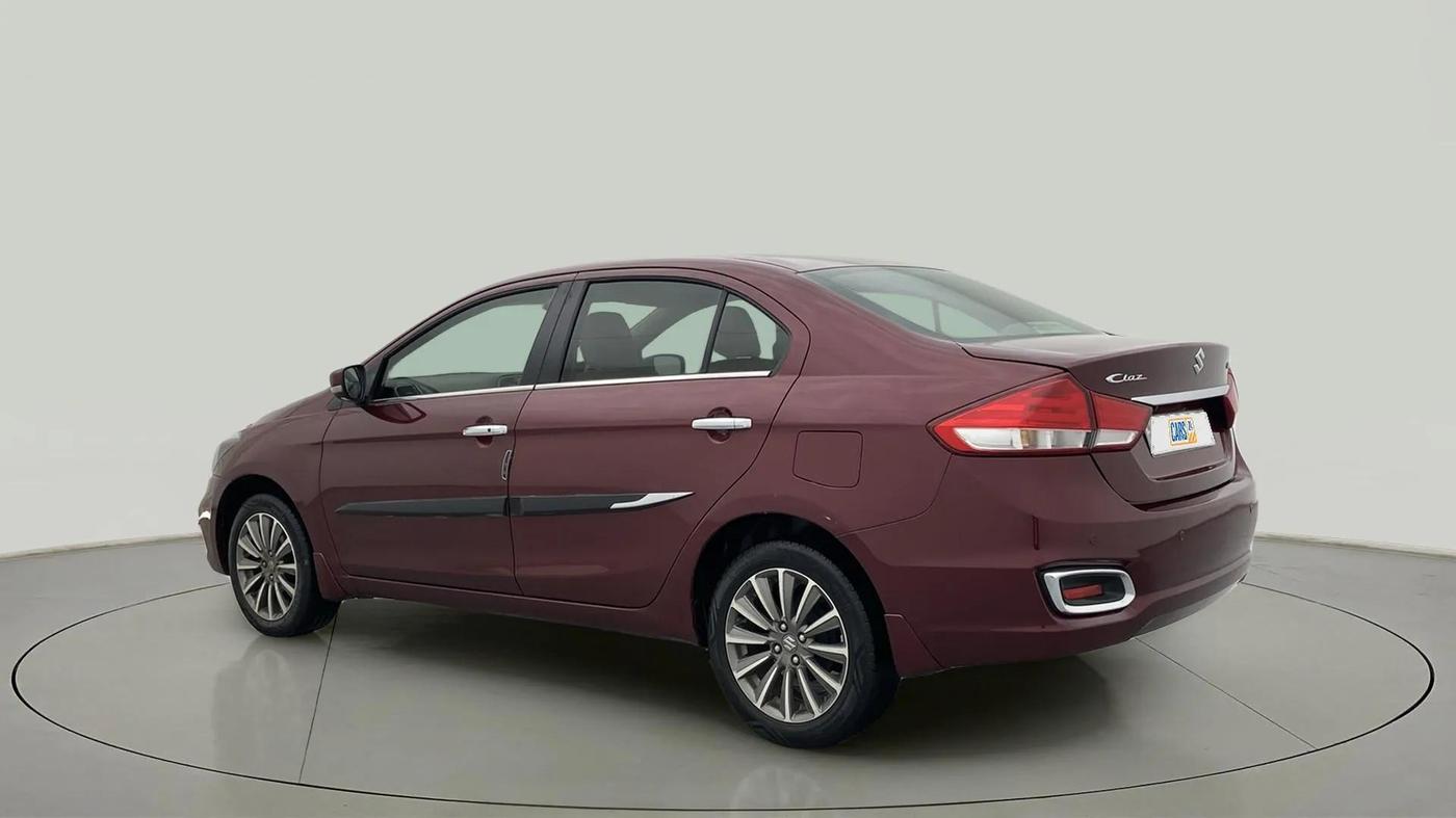 2019 Maruti Ciaz ALPHA 1.5 SHVS PETROL, Petrol, Manual, 58,795 km, Left Back Diagonal