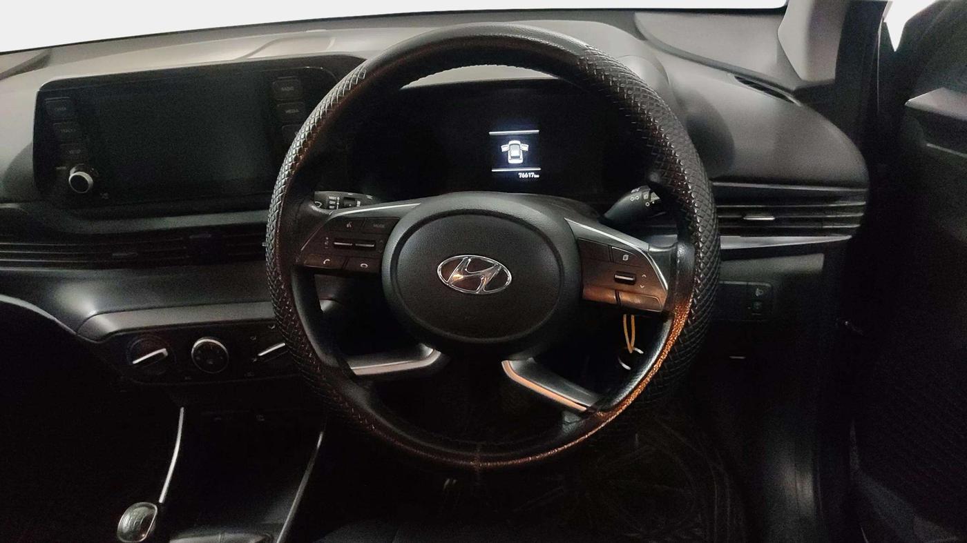 2021 Hyundai NEW I20 SPORTZ 1.2 MT, Petrol, Manual, 76,614 km, Steering Wheel Close Up