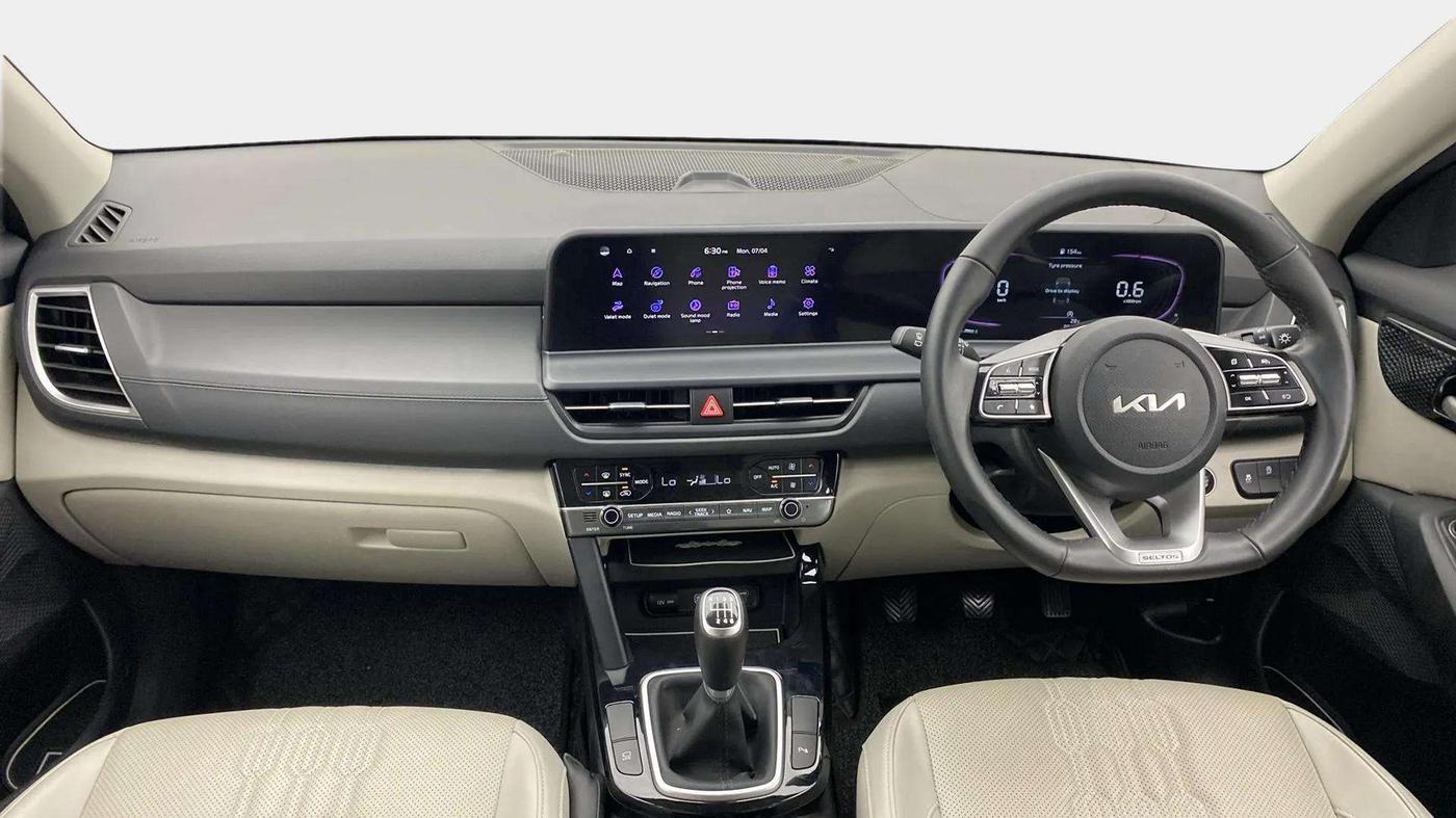 2023 KIA SELTOS HTX PETROL 1.5, Petrol, Manual, 8,961 km, Dashboard